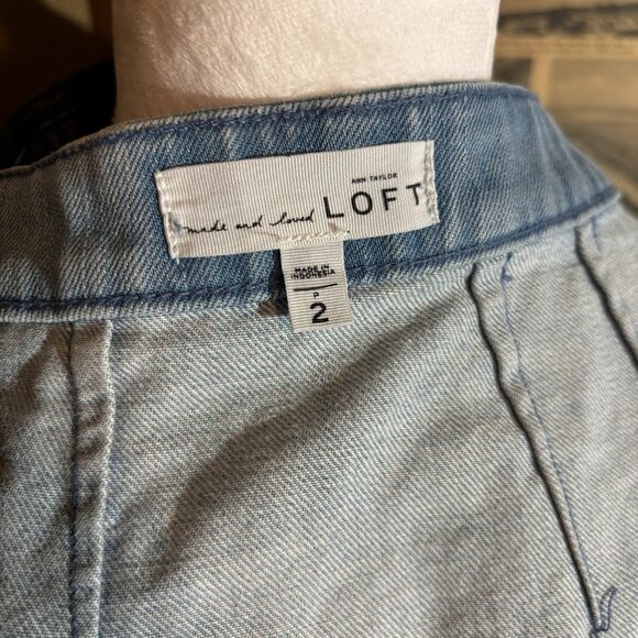 Denim Wrap Skirt Size 2 (Small) - Picture 4 of 4